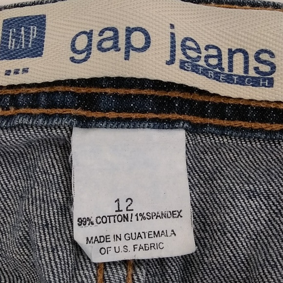 Gap Women's Mini Skirt Stretch Denim Distressed 12 - Picture 5 of 5